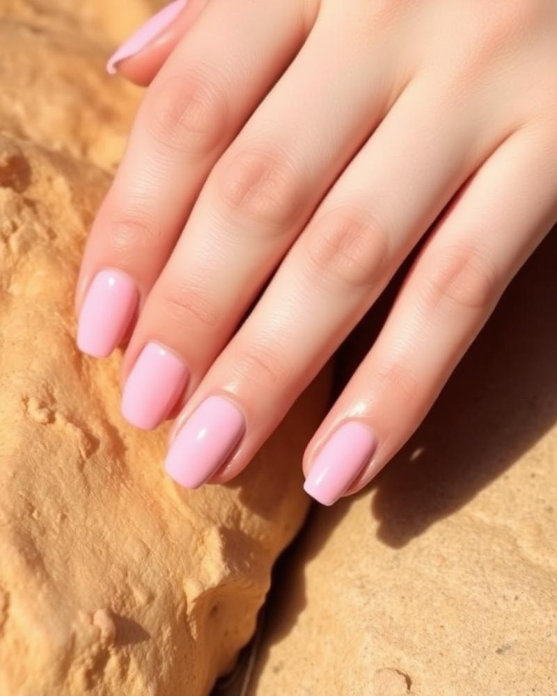 SNS in soft blush